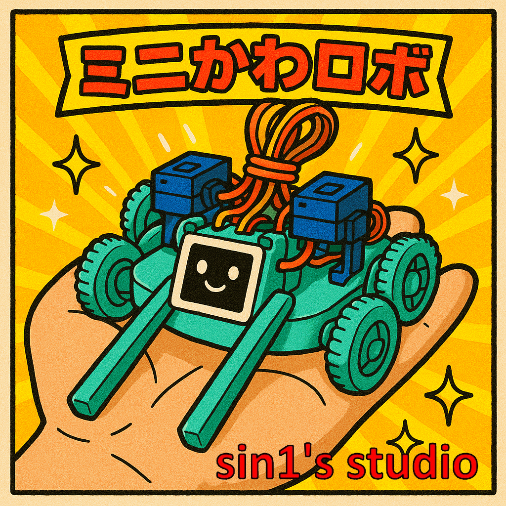 ミニかわロボのイメージステッカー